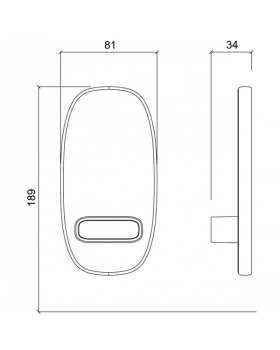 Зеркало парикмахерское "HUMAN Wall"