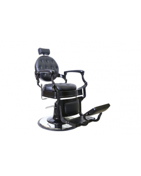 Кресло барбершоп "OLIMP BLACK"