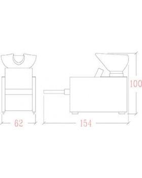 Мойка парикмахерская "KUBIK MASSAGE"