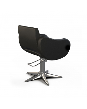 Кресло парикмахерское "Fifties Black P"