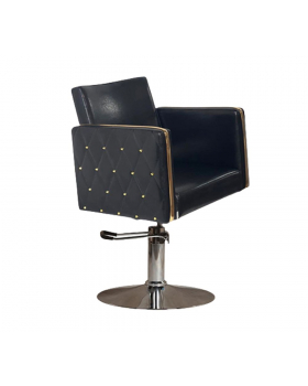 Парикмахерское кресло "Голдиум Блэк Д"