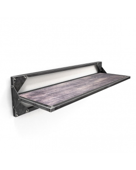 Полка для барбершоп зеркала "Detroit"