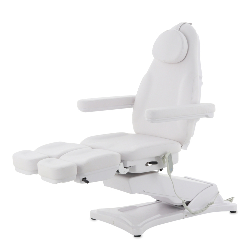 Педикюрное кресло электрическое 3 мотора "ММКП-3/ КО-195DP03" с РУ с ножной педалью и пультом управления