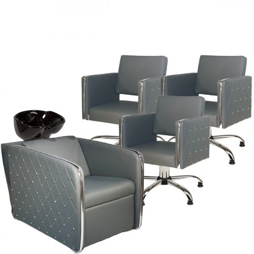 Парикмахерская мойка "Платинум" Gray