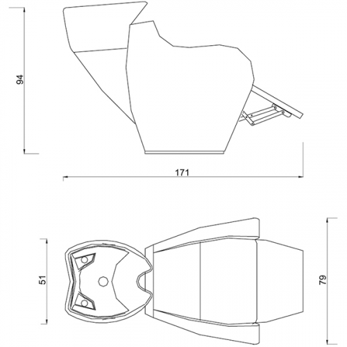 Мойка парикмахерская "CELEBRITYWASH E"