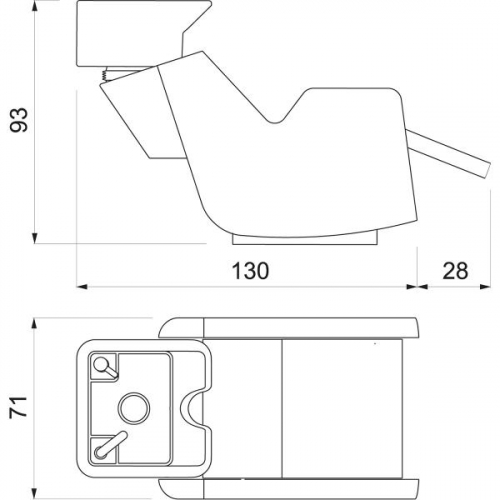 Парикмахерская мойка "Ultrawash E"