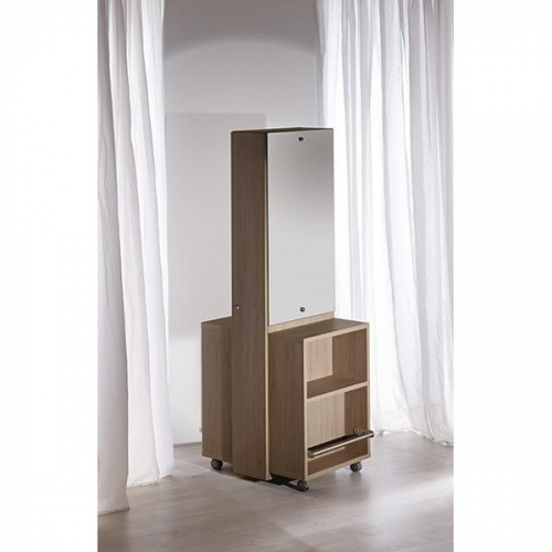 Мужское зеркало барбер "Window Double"