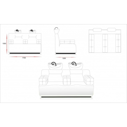 Парикмахерская мойка "Anemone"