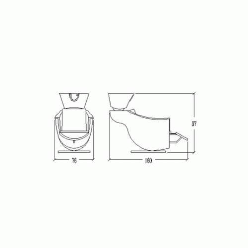 Мойка парикмахерская "POD LAVAGGIO RELAX"