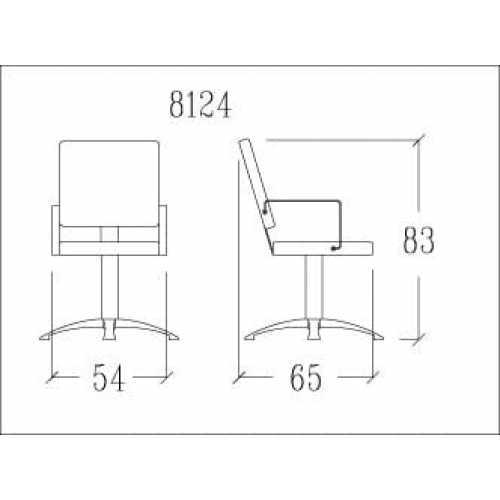 Кресло парикмахерское "ANOUK"