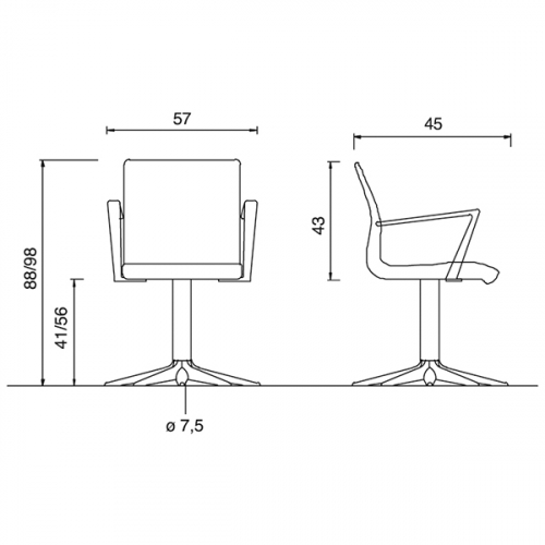 Кресло парикмахерское "Aluotis Parrot"