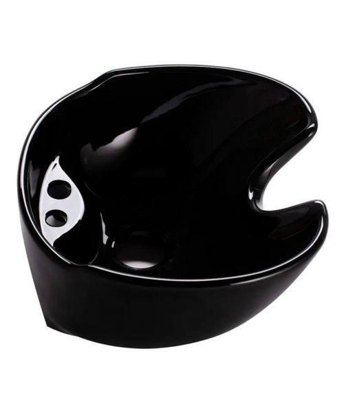 Парикмахерская глубокая раковина SUN&SPA "БРОСС" черная + ПОЛНЫЙ КОМПЛЕКТ