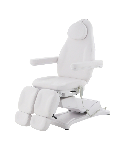 Педикюрное кресло электрическое 3 мотора "ММКП-3/ КО-195DP03" с РУ с ножной педалью и пультом управления