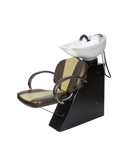 Парикмахерская мойка "Елена" с креслом "Мона Люкс"